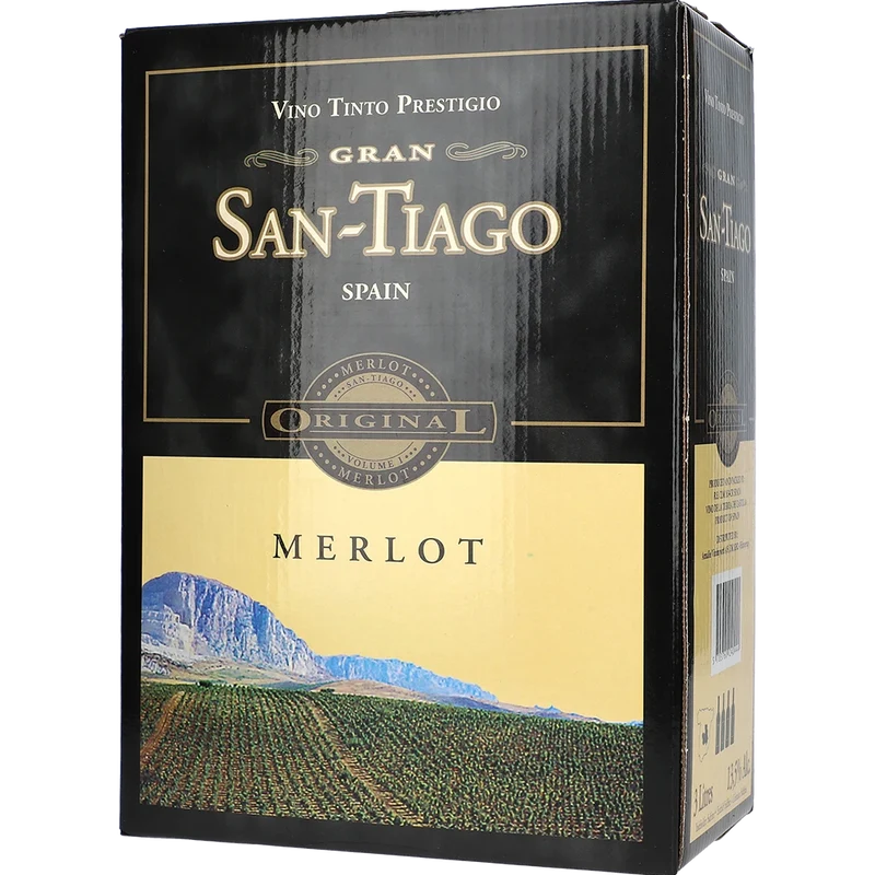 San Tiago Merlot 13.5 % 3L BIB