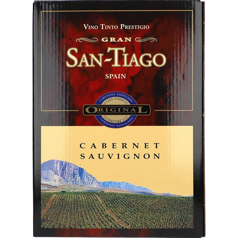 San Tiago Cabernet Sauvignon 13.5 % 3L BIB