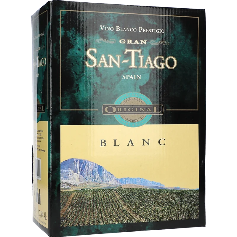 San Tiago Blanc 12.5 % 3L BIB
