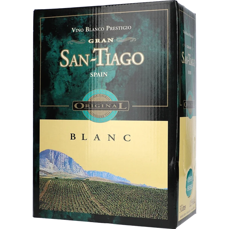 San Tiago Blanc 12.5 % 3L BIB