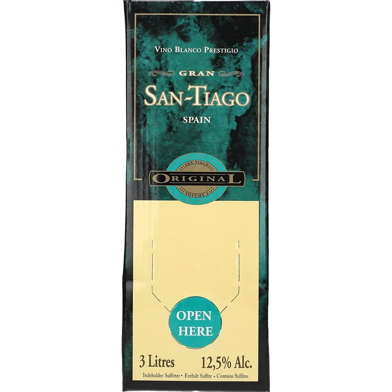 San Tiago Blanc 12.5 % 3L BIB