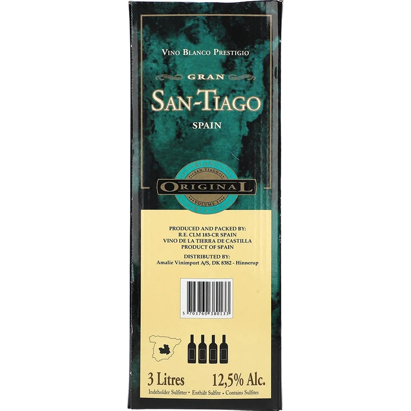 San Tiago Blanc 12.5 % 3L BIB
