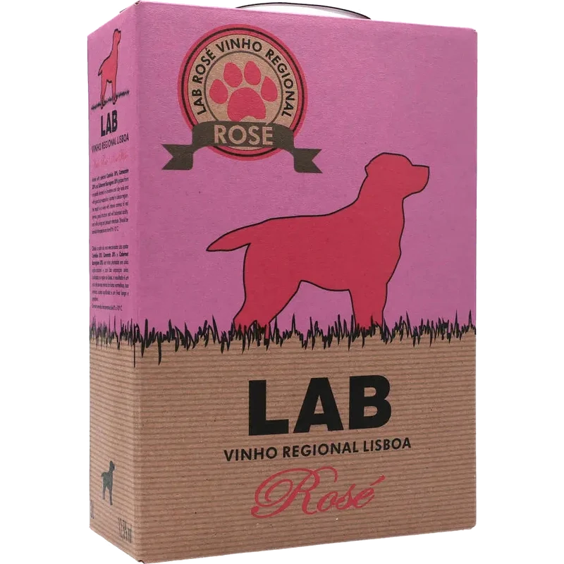 LAB Vinho Regional Lisboa Rosé 12.5 % 3L BIB