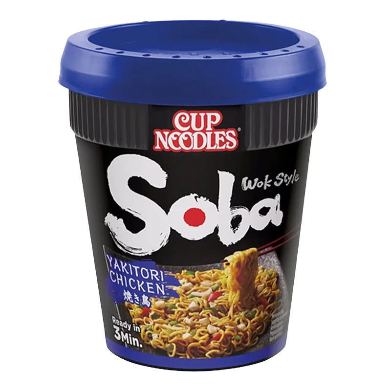 NISSIN Cup Noodles Soba Yakitori Chicken 89G