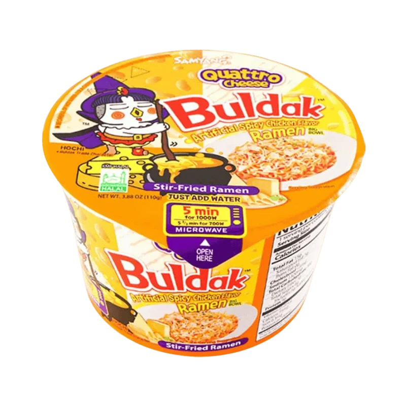 SAMYANG Buldak Ramen Quattro Cheese Bowl 105G