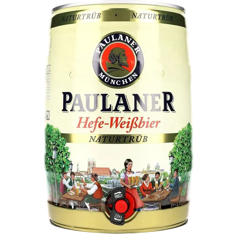 Paulaner Hefe-Weißbier naturtrüb 5.5 % 5L FASS