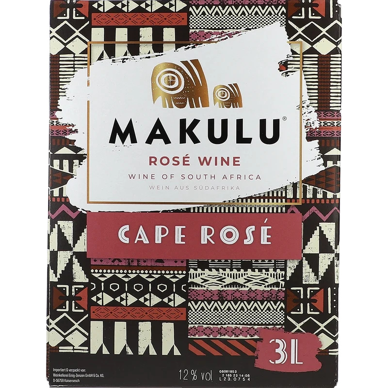 Makulu Cape Rosé 13 % 3L BIB