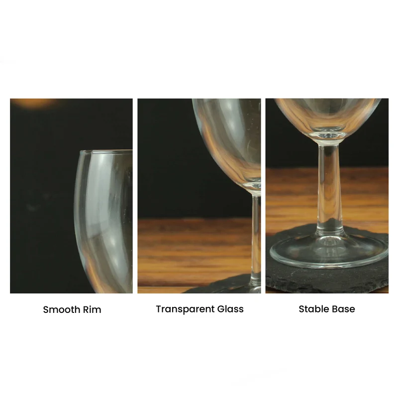 Engraved 7oz/207ml Saxon Modern Wine Glass, Any Message for Any Occasion
