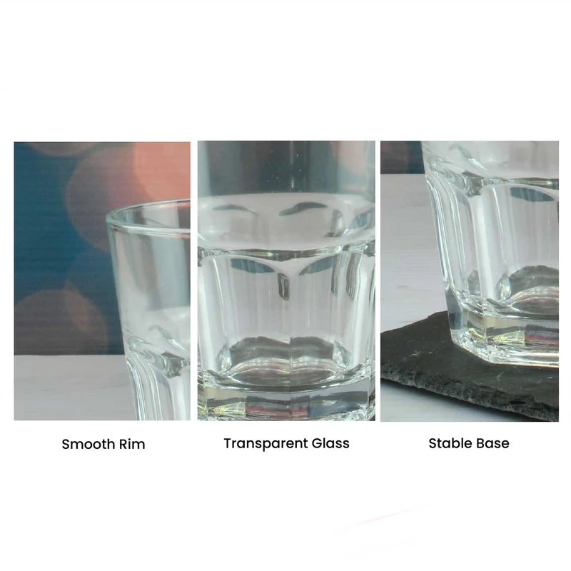 Engraved American Style Tumbler 7.25oz/214ml, Casablanca Glass, Any Message