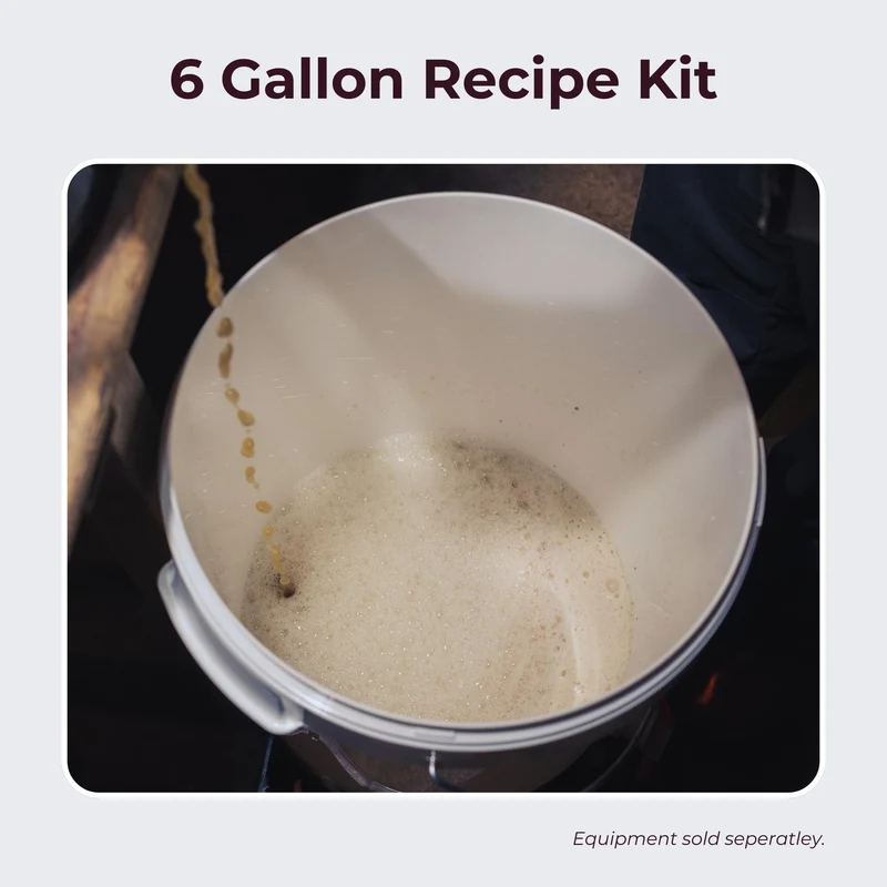 ABC Crafted Series Beer Making Kit | Beer Making Ingredients for Home Brewing | Yields 6 Gallons of Beer | Irish Red Ale