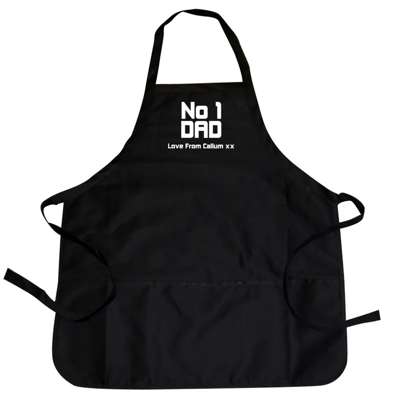 Personalised No1 Dad Apron