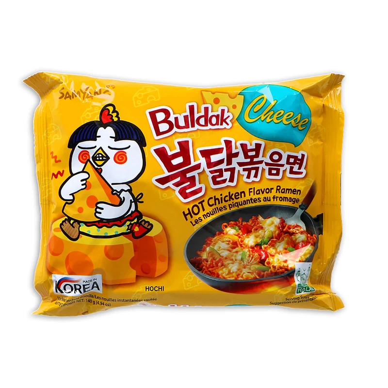 Ramen Hot Chicken Käse Instant-Nudeln