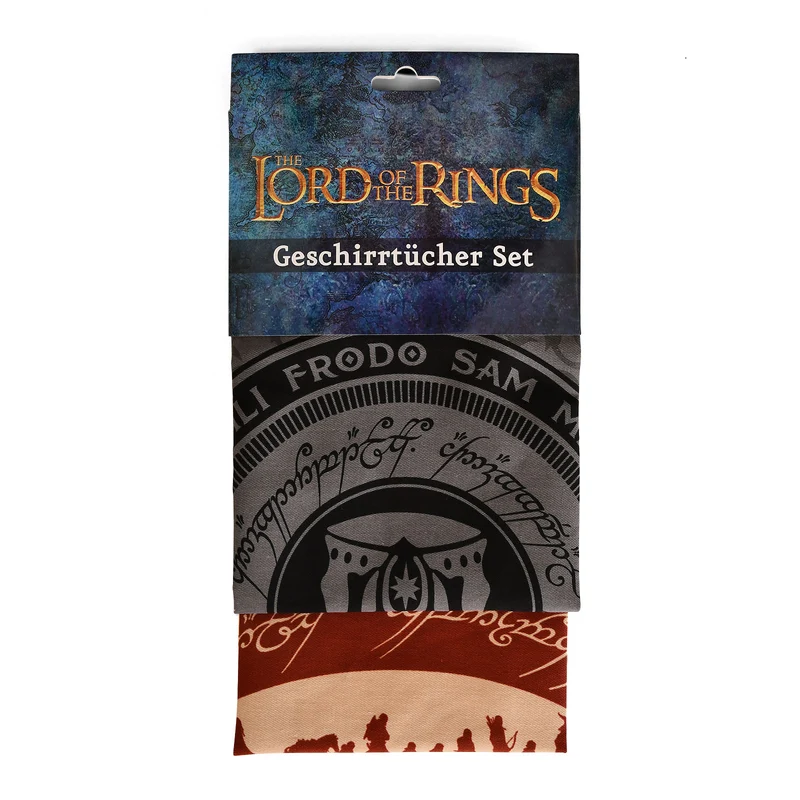 Der Herr der Ringe - Der Eine Ring Geschirrtücher Set