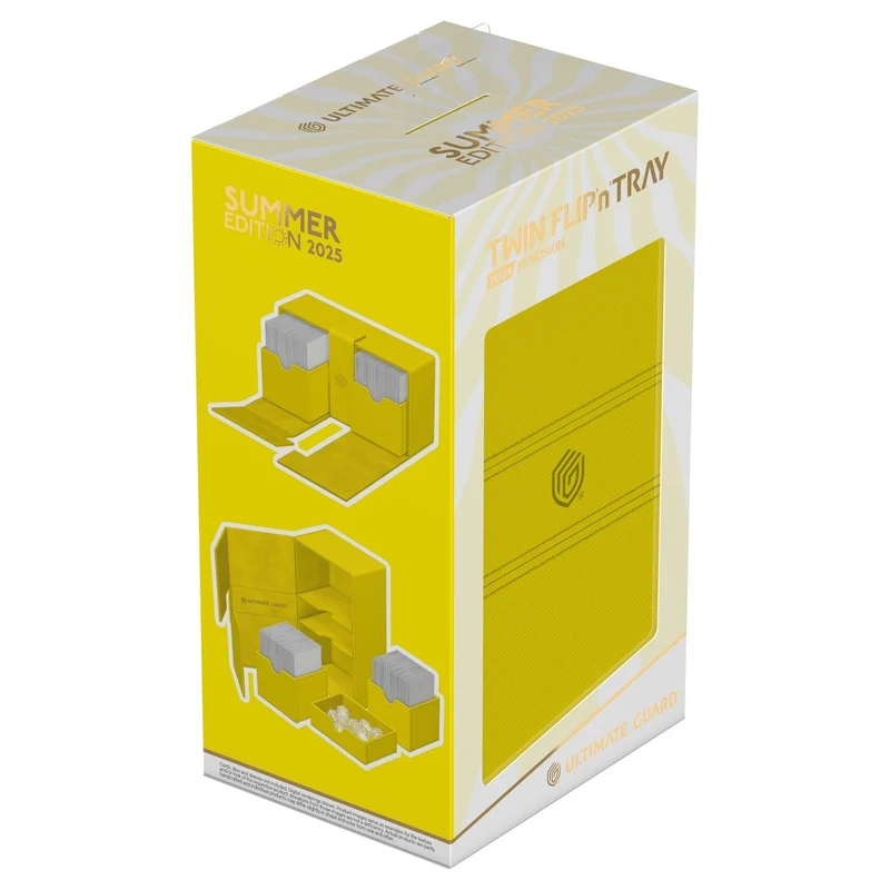 Ultimate Guard Twin Flip'n'Tray 200+ Xenoskin "Summer Edition 2025" -Dandelion