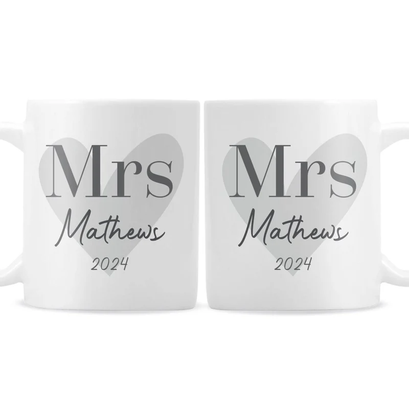 Personalised Classic Mug Set