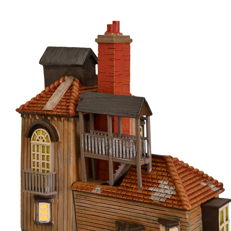 Fuchsbau Miniatur Replik mit Beleuchtung - Harry Potter