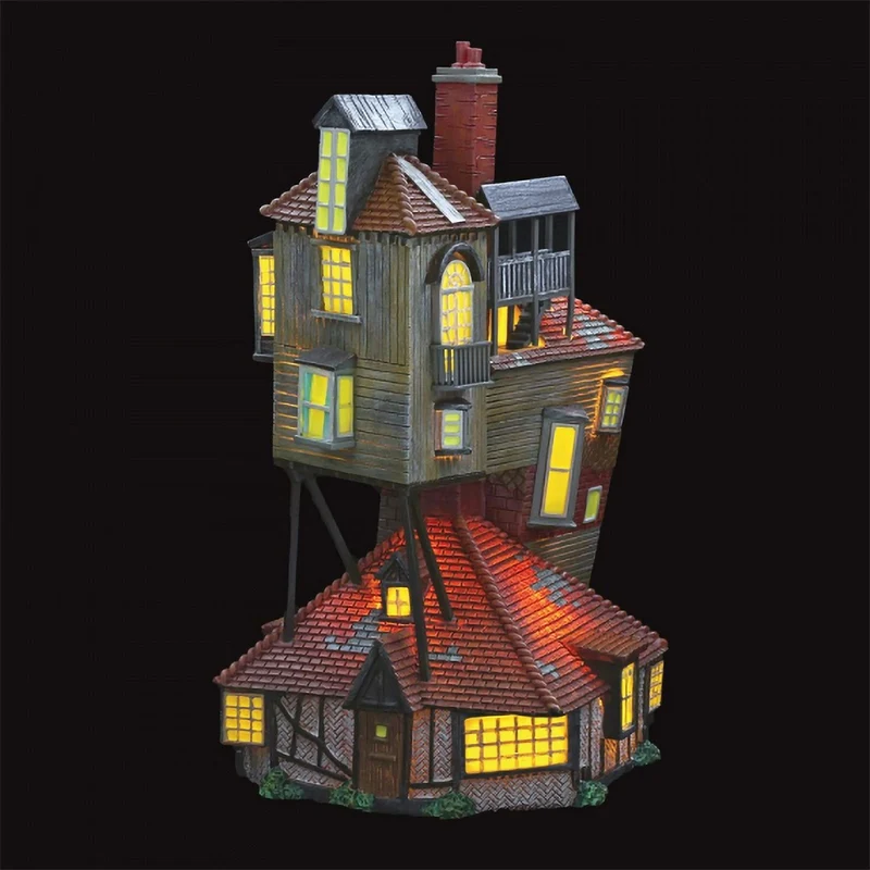 Fuchsbau Miniatur Replik mit Beleuchtung - Harry Potter