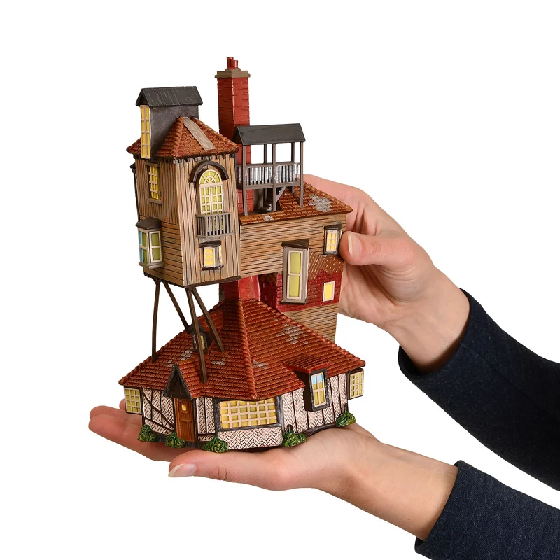 Fuchsbau Miniatur Replik mit Beleuchtung - Harry Potter
