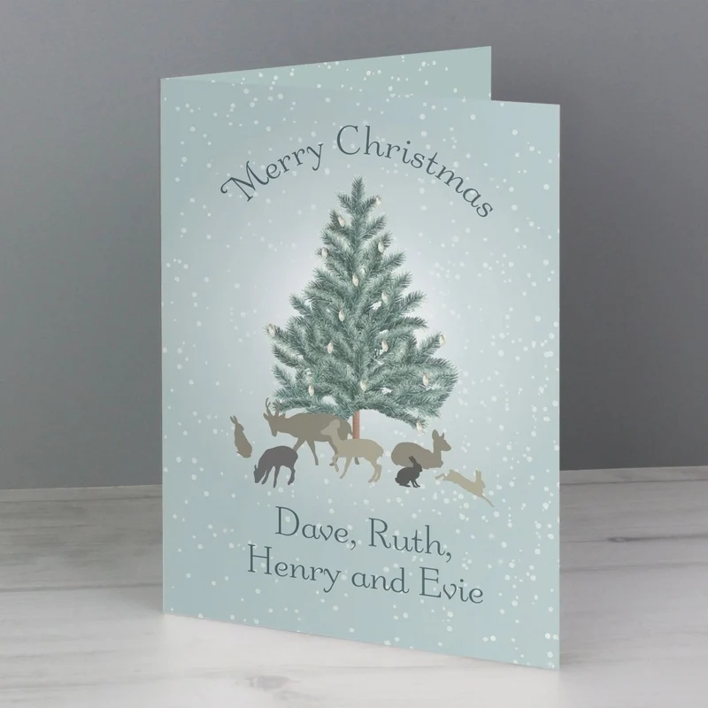 Personalised A Winter's Night Card