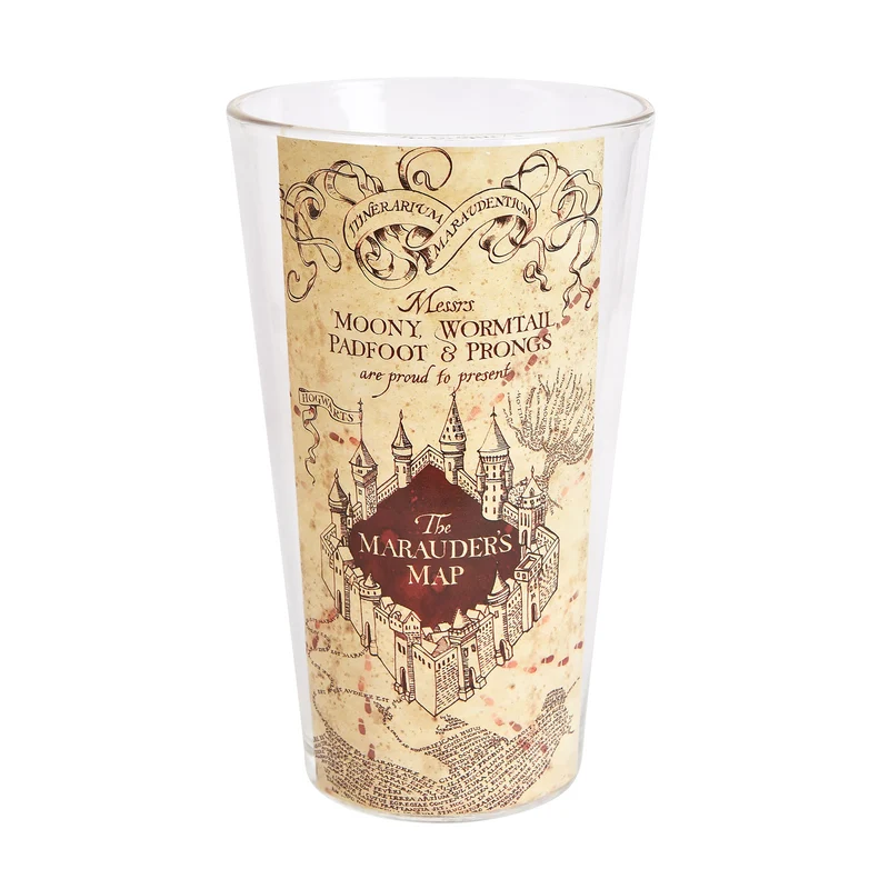 Harry Potter - Karte des Rumtreibers Glas