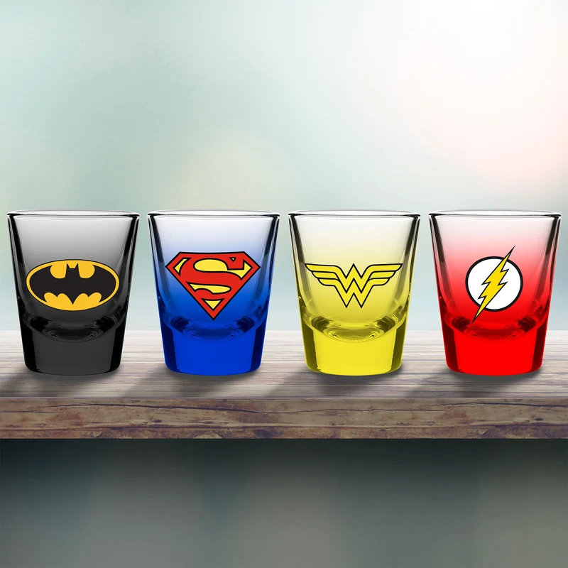 DC Comics - Symbols Shots Gläserset