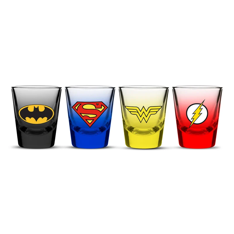 DC Comics - Symbols Shots Gläserset