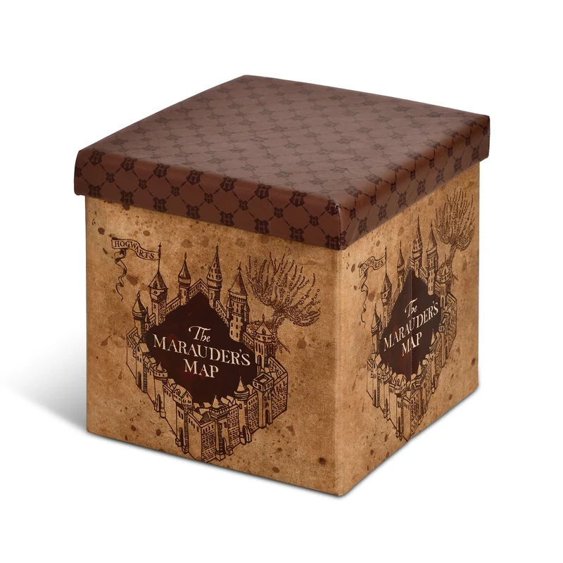 Harry Potter - Karte des Rumtreibers Hocker mit Stauraum