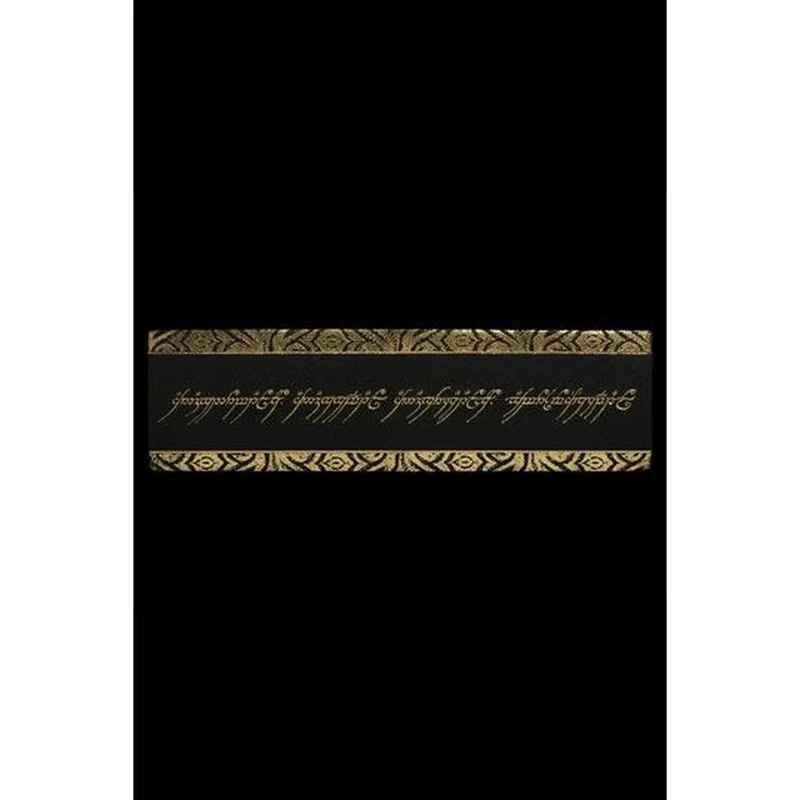 Herr der Ringe Leder Lesezeichen The One Ring Inscription
