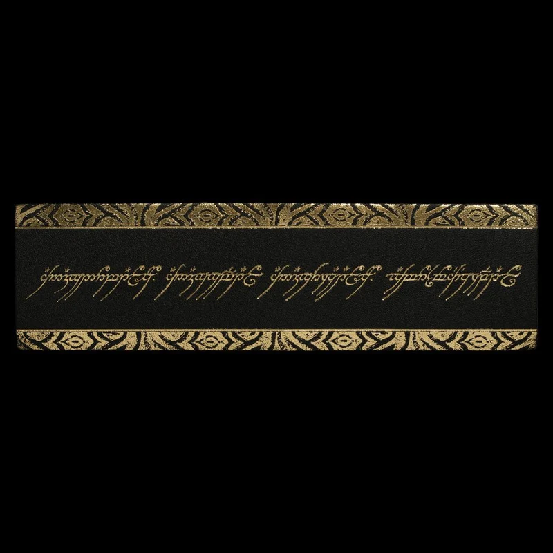 Herr der Ringe Leder Lesezeichen The One Ring Inscription