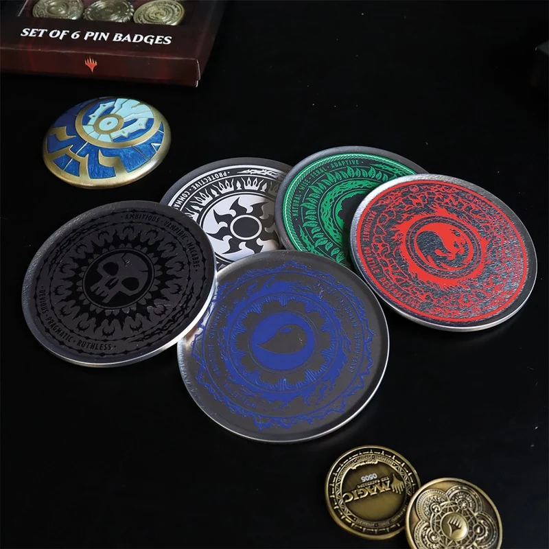 Magic the Gathering - Symbols Untersetzer 5er Set
