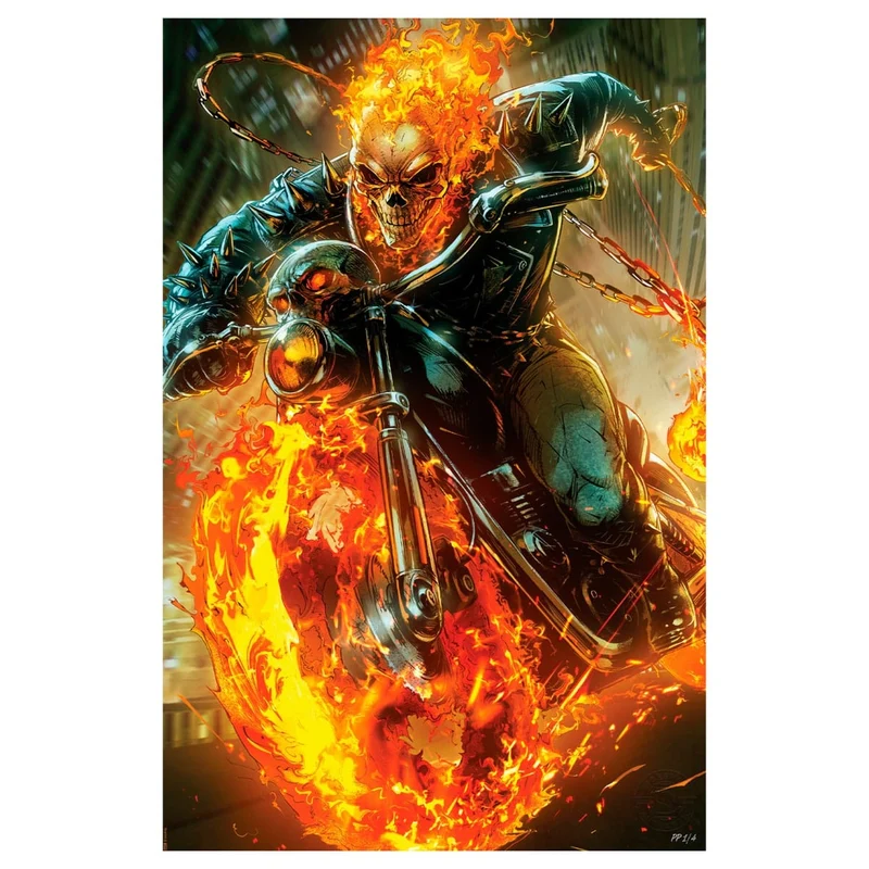 Marvel Kunstdruck Cosmic Ghost Rider 61 x 41 cm - ungerahmt