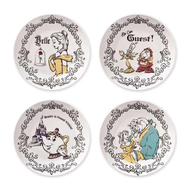 Disneys Die Schöne und das Biest - Characters Tellerset