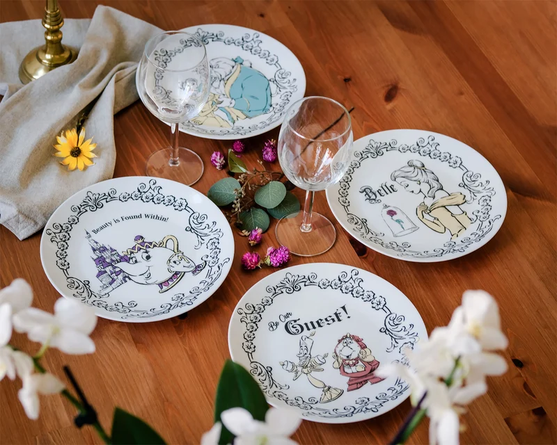 Disneys Die Schöne und das Biest - Characters Tellerset