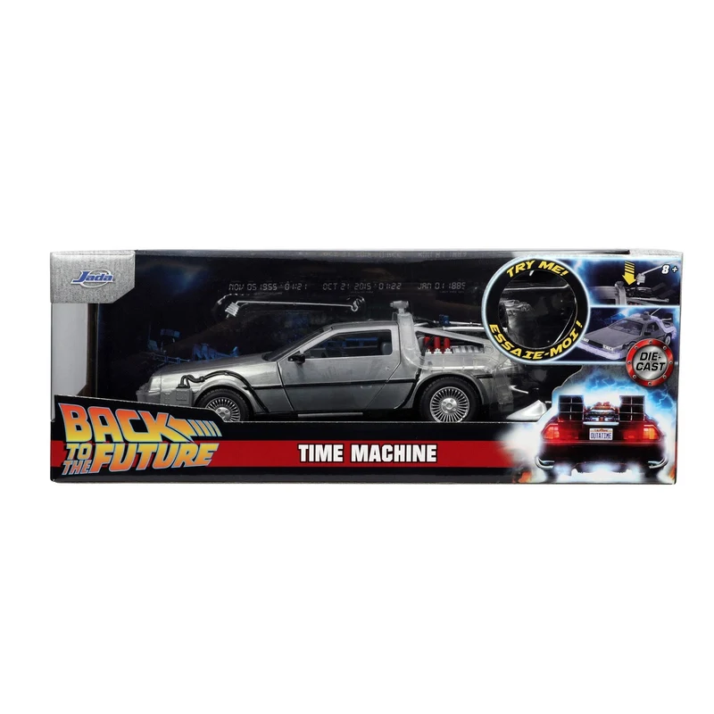 Zurück in die Zukunft Diecast Modell 1/24 Time Machine Model 1