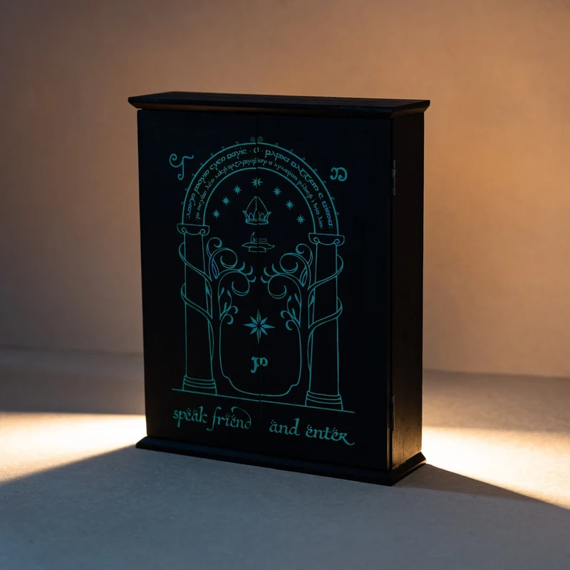 Der Herr der Ringe - Die Türen von Durin Schlüsselkasten mit Glow in the Dark Effekt