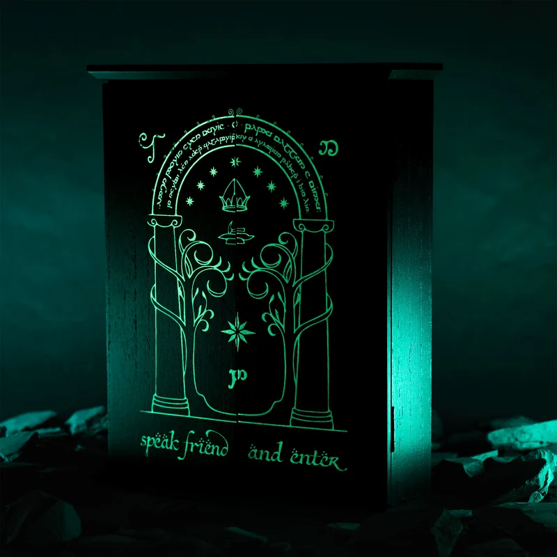 Der Herr der Ringe - Die Türen von Durin Schlüsselkasten mit Glow in the Dark Effekt