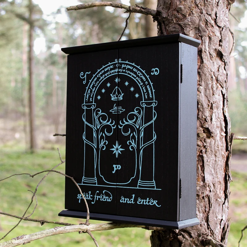Der Herr der Ringe - Die Türen von Durin Schlüsselkasten mit Glow in the Dark Effekt