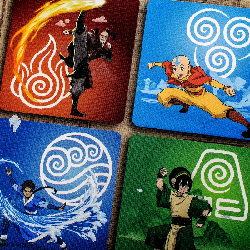 Avatar The Last Airbender - Group Untersetzer 4er Set