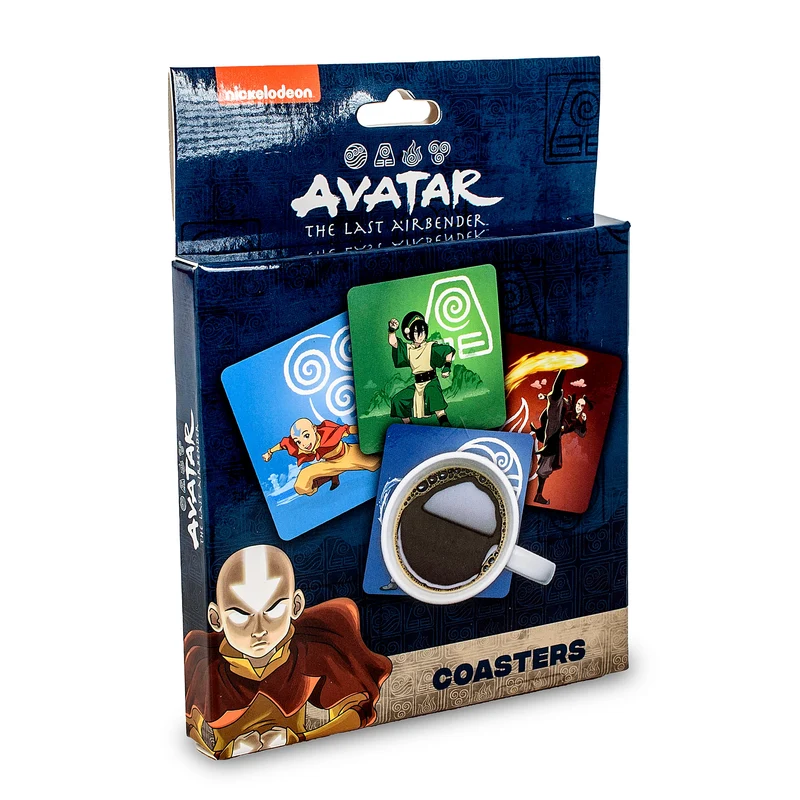 Avatar The Last Airbender - Group Untersetzer 4er Set
