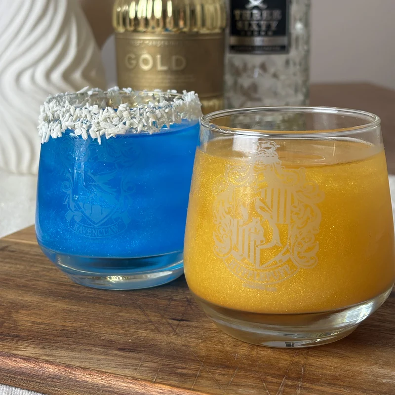 Harry Potter - Ravenclaw & Hufflepuff Gläser 2er Set
