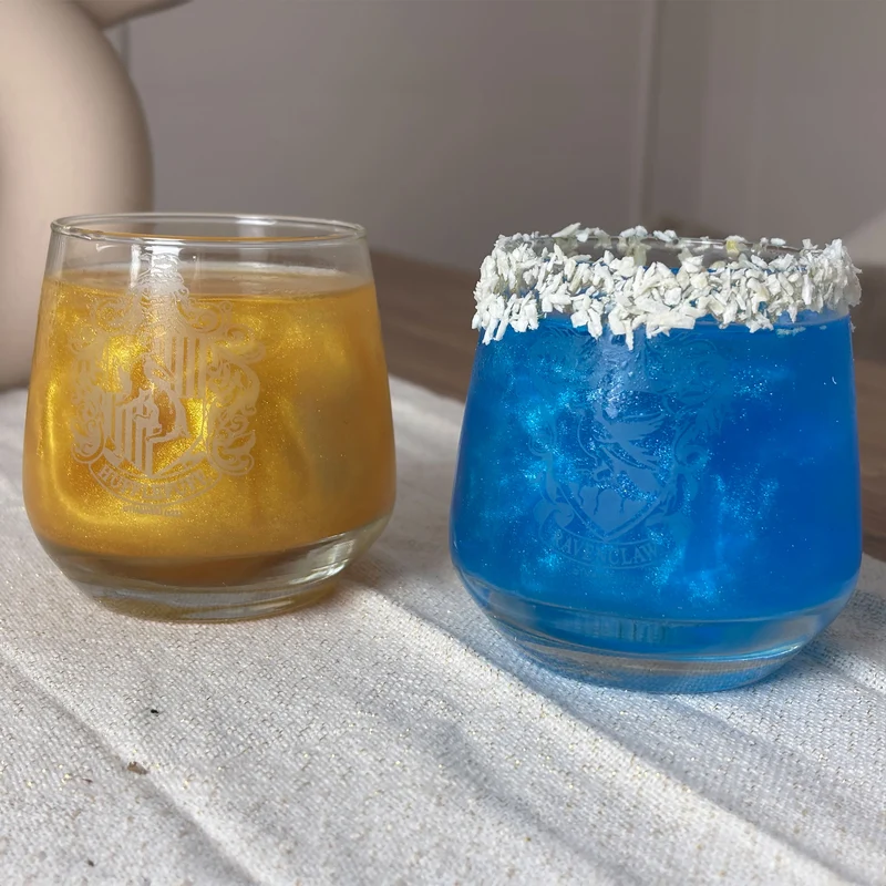 Harry Potter - Ravenclaw & Hufflepuff Gläser 2er Set