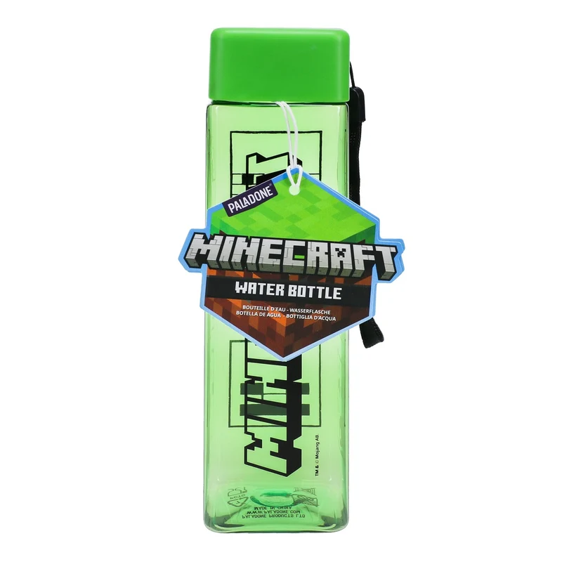 Minecraft Trinkflasche Square Shaped