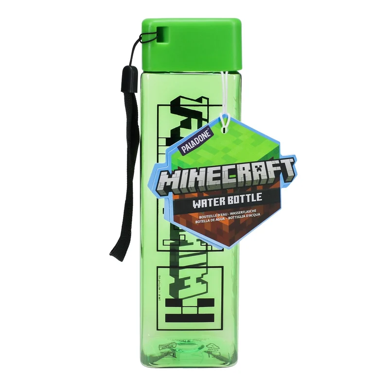 Minecraft Trinkflasche Square Shaped