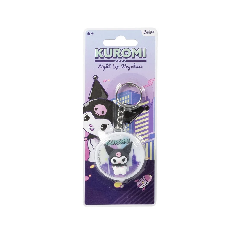 Sanrio Schlüsselanhänger mit Licht Kuromi