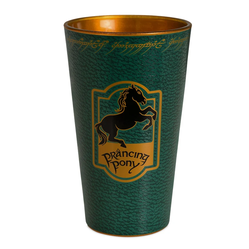 Der Herr der Ringe - Zum Tänzelnden Pony Glas grün