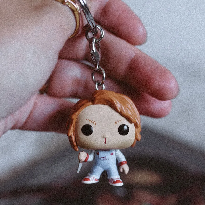 Chucky - Scarred Chucky Funko Pop Schlüsselanhänger