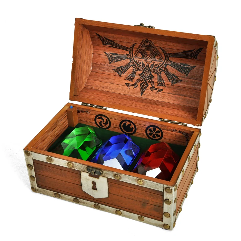 Zelda - Rubin Schatztruhe mit Game Sound