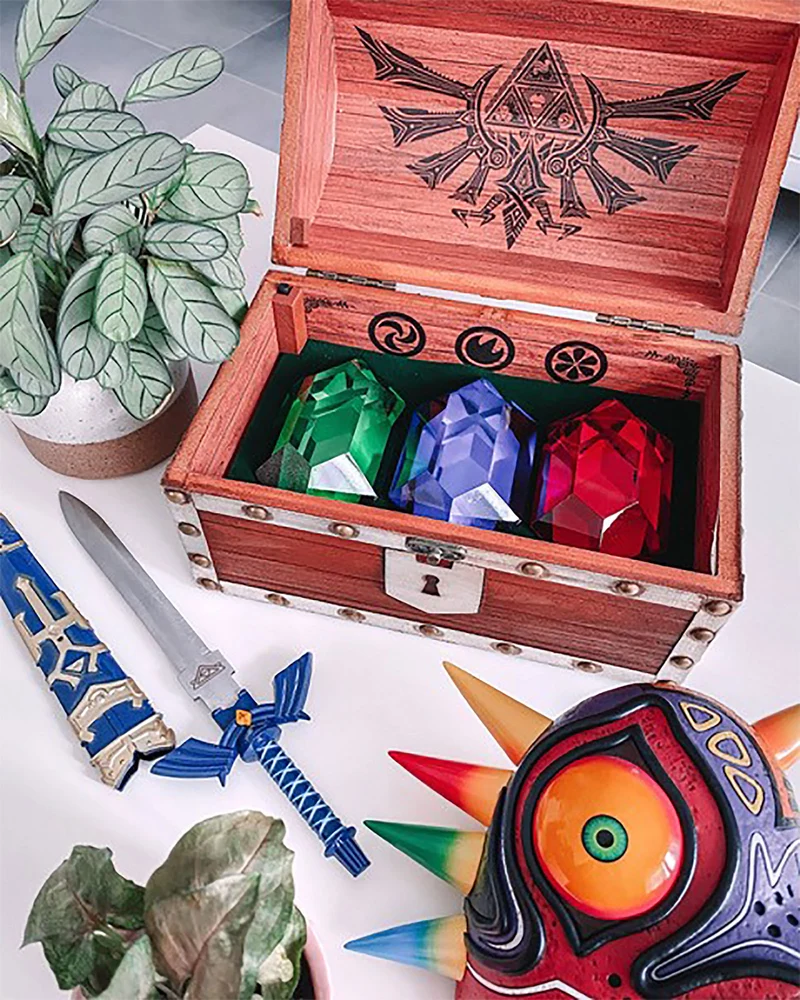 Zelda - Rubin Schatztruhe mit Game Sound