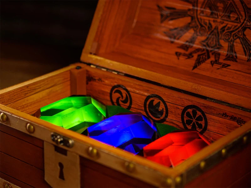 Zelda - Rubin Schatztruhe mit Game Sound