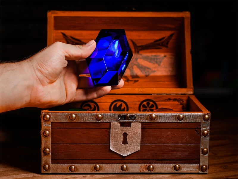 Zelda - Rubin Schatztruhe mit Game Sound